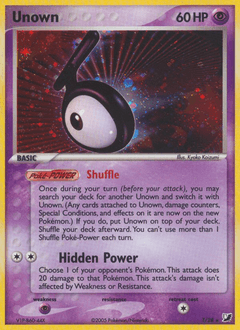 Unown T/115 — Unseen Forces