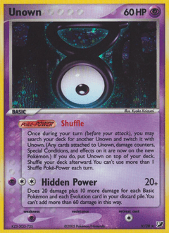 Unown V/115 — Unseen Forces