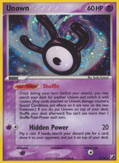 Unown W/115 — Unseen Forces