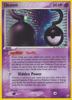Unown ?/115 — Unseen Forces
