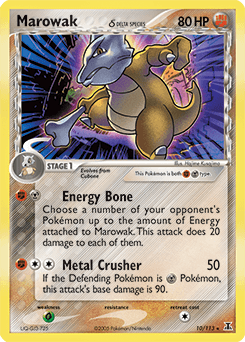 Marowak δ 10/113 — Delta Species
