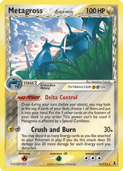 Metagross δ 11/113 — Delta Species