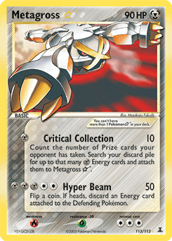Metagross ★ 113/113 — Delta Species