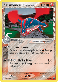 Salamence δ 14/113 — Delta Species