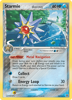 Starmie δ 15/113 — Delta Species