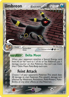 Umbreon δ 17/113 — Delta Species