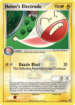 Holon's Electrode 21/113 — Delta Species