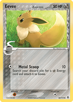 Eevee δ 68/113 — Delta Species