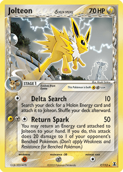 Jolteon δ 7/113 — Delta Species
