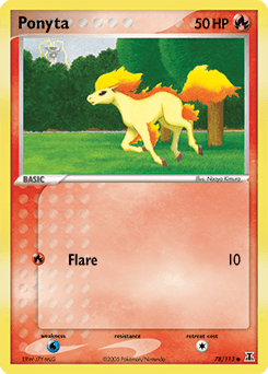 Ponyta 78/113 — Delta Species