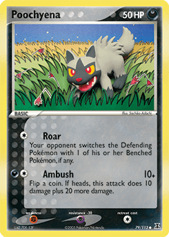Poochyena 79/113 — Delta Species