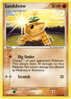 Sandshrew 82/113 — Delta Species