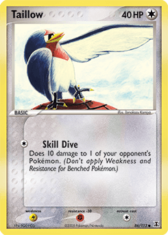Taillow 86/113 — Delta Species