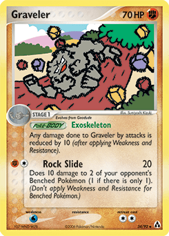 Graveler 34/92 — Legend Maker