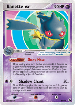 Banette ex 85/92 — Legend Maker