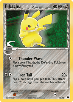 Pikachu δ 93/92 — Legend Maker