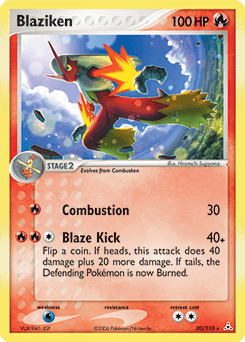 Blaziken 20/110 — Holon Phantoms