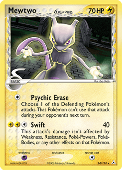 Mewtwo δ 24/110 — Holon Phantoms