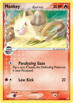 Mankey δ 70/110 — Holon Phantoms