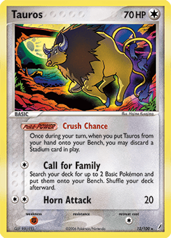 Tauros 12/100 — Crystal Guardians