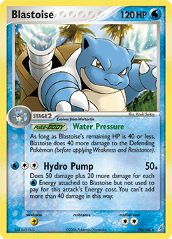 Blastoise 14/100 — Crystal Guardians