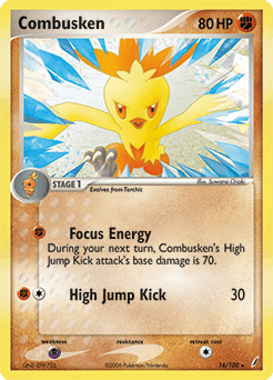 Combusken 16/100 — Crystal Guardians