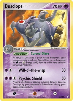 Dusclops 17/100 — Crystal Guardians