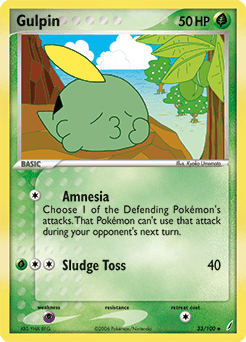 Gulpin 33/100 — Crystal Guardians