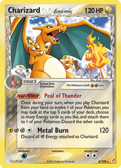 Charizard δ 4/100 — Crystal Guardians