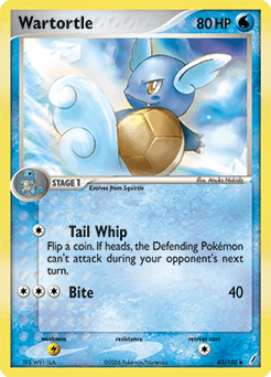 Wartortle 43/100 — Crystal Guardians