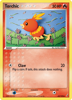 Torchic 65/100 — Crystal Guardians