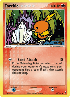 Torchic 66/100 — Crystal Guardians