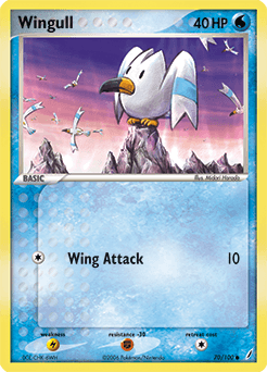 Wingull 70/100 — Crystal Guardians