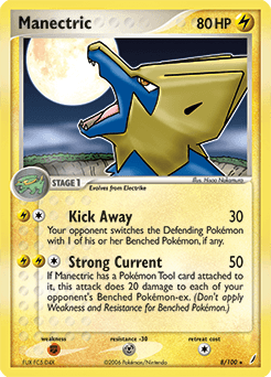 Manectric 8/100 — Crystal Guardians