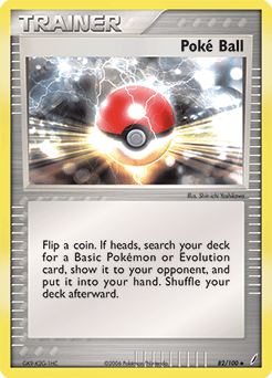 Pokémon card illustrated by Shin-ichi Yoshikawa