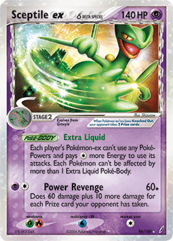 Sceptile ex δ 96/100 — Crystal Guardians