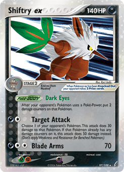 Shiftry ex 97/100 — Crystal Guardians