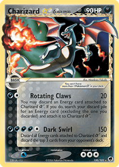 Charizard ★ δ 100/101 — Dragon Frontiers