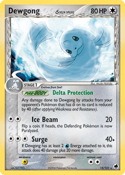Dewgong δ 15/101 — Dragon Frontiers