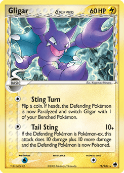 Gligar δ 16/101 — Dragon Frontiers