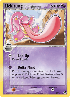 Lickitung δ 19/101 — Dragon Frontiers