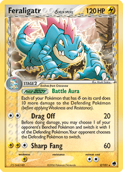 Feraligatr δ 2/101 — Dragon Frontiers