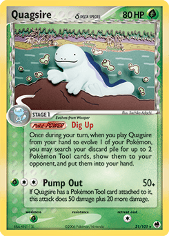 Quagsire δ 21/101 — Dragon Frontiers