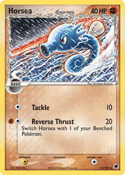 Horsea δ 31/101 — Dragon Frontiers