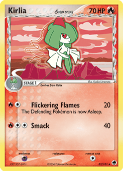 Kirlia δ 33/101 — Dragon Frontiers