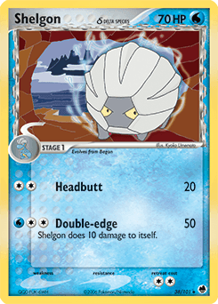 Shelgon δ 38/101 — Dragon Frontiers