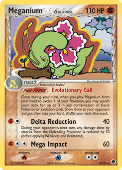 Meganium δ 4/101 — Dragon Frontiers