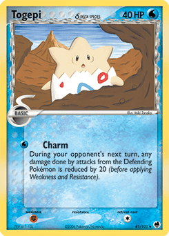 Togepi δ 41/101 — Dragon Frontiers
