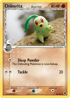 Chikorita δ 44/101 — Dragon Frontiers