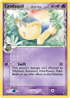 Cyndaquil δ 45/101 — Dragon Frontiers